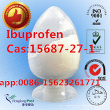 Hoher Reinheitsgrad Ibuprofen für Verkauf CAS: 15687-27-1